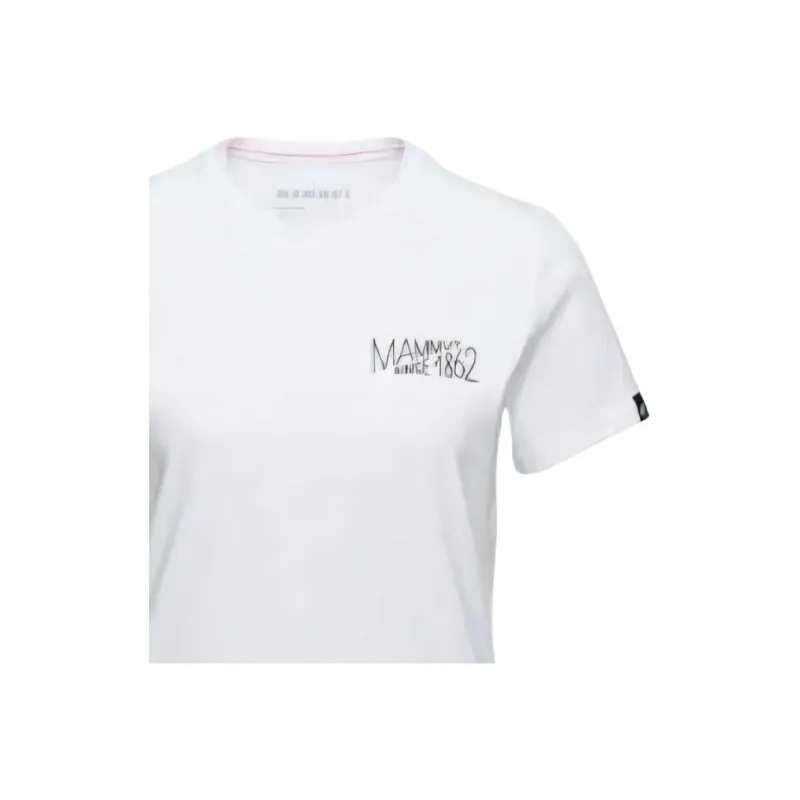 MAMMUT Massone T-Shirt Women's White Summer-4