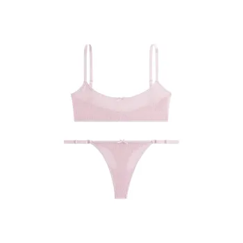 KITH Women's Bra & Thong Set Poppet