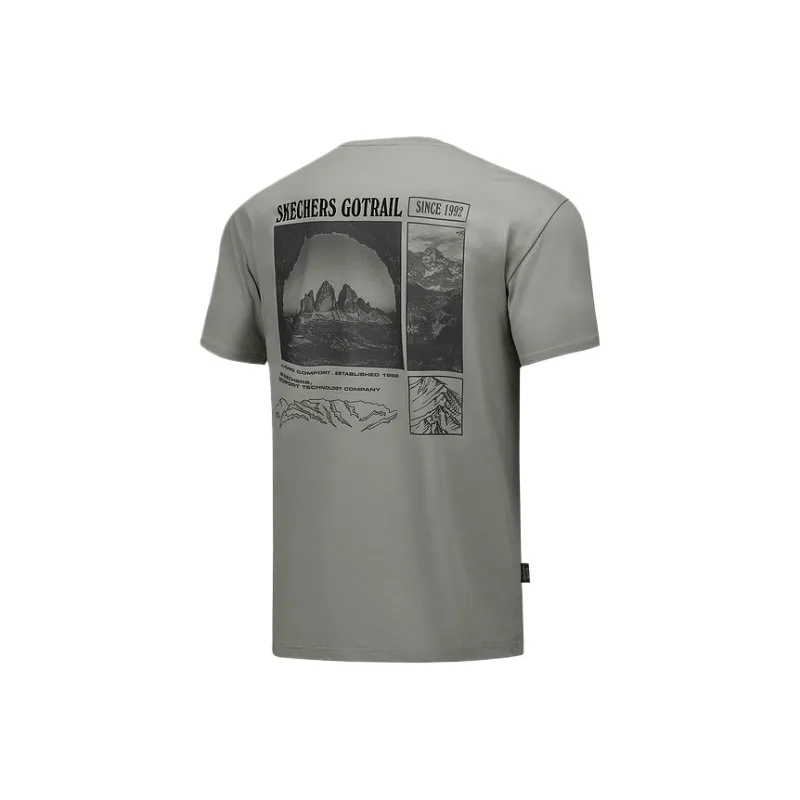 Skechers Mountain And Wild Outdoor Series T Shirt Men's-1