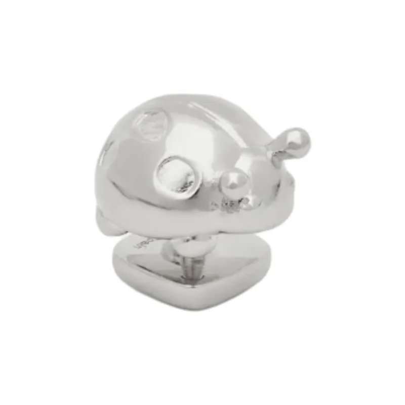 LOEWE Brass Brooches Women's Silver-1