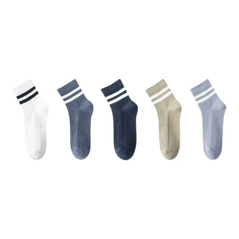MIIOW Mid-Calf Socks Men's 5 Pack-12