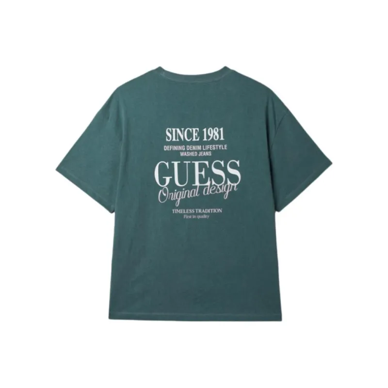 GUESS T Shirts Unisex Dark Green-0