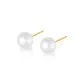 Little Bulb Pearl Stud Earring