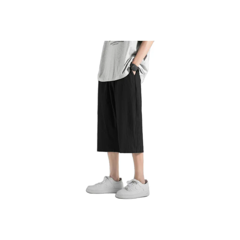 Warrior Huichao Riding The Wind Collection Casual Shorts Unisex Dark Gray-13