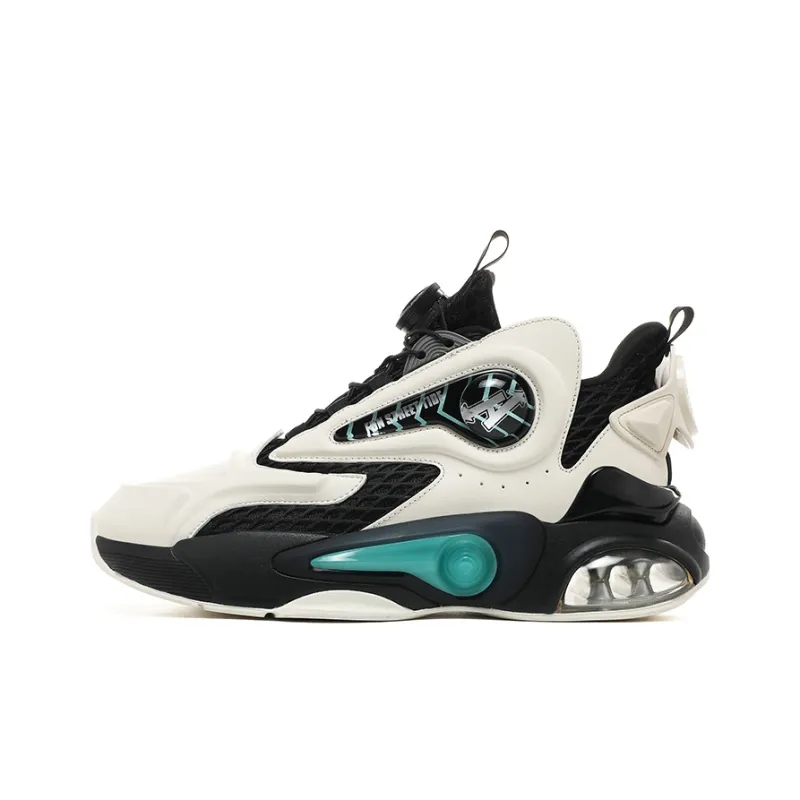 N·HOT Cushioning Height Increasing Breathable Mid-Top EVA+Air Cushion Combination Casual Running Shoes Unisex-0