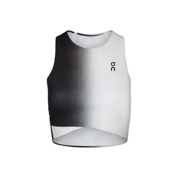 On Court Tennis Top Women's Black/White