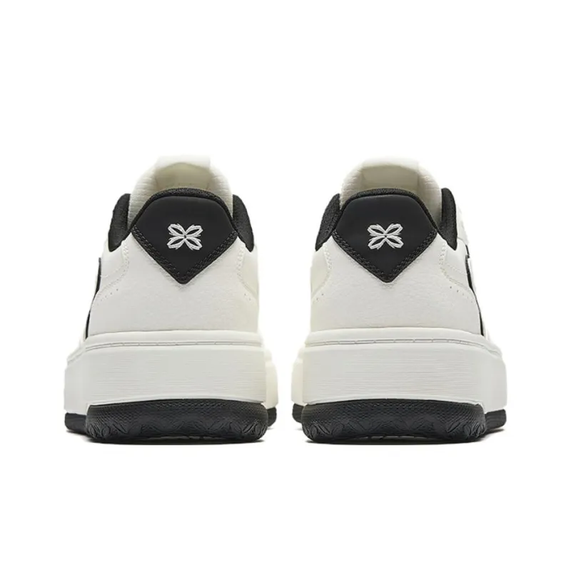 Anta Coverage Cushioning Low Top Skateboard Shoes Women's White-3