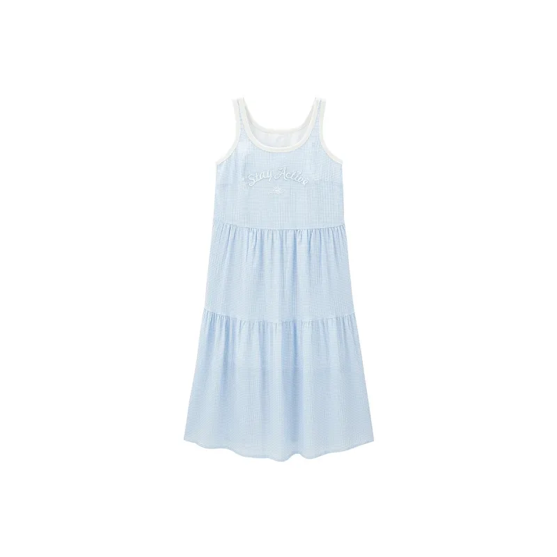 LEDIN Sleeveless Dresses Women's Ice Dew Blue-0