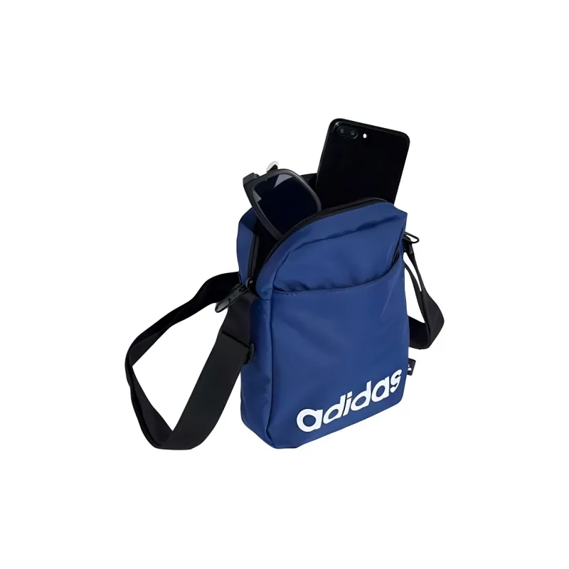 Adidas Polyester Shoulder Bag Unisex Blue-1