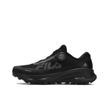 FILA LYNX BOA Abrasion Resistant Low Top Running Shoes Women's Black