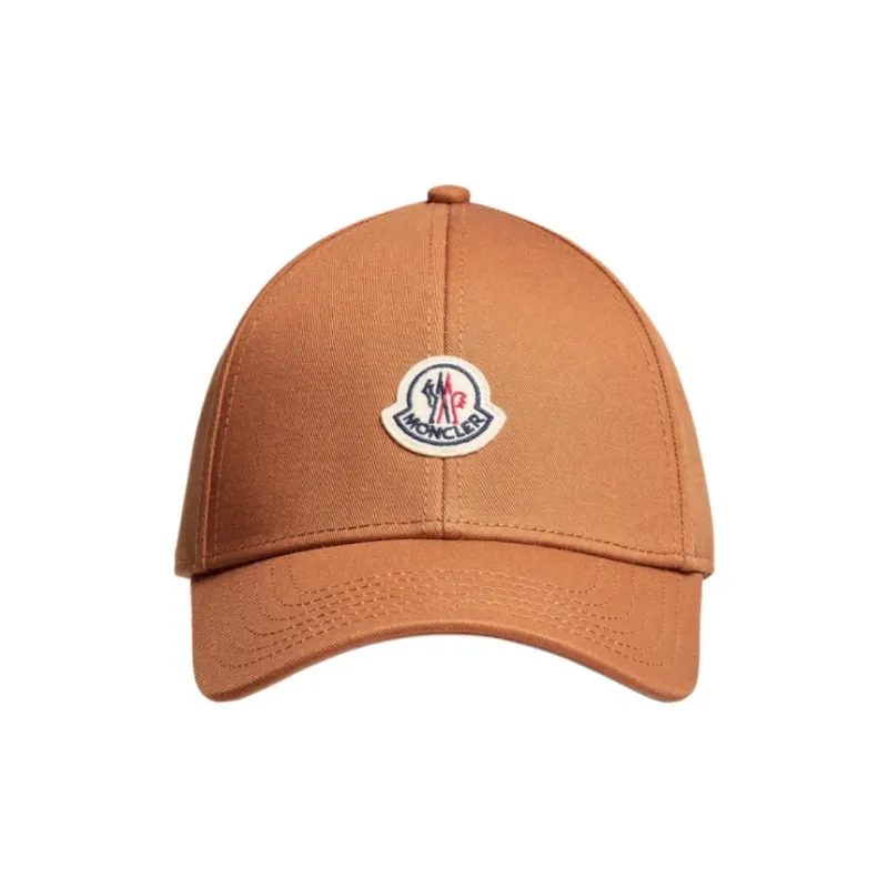 Moncler Cotton, Gabardine, Canvas Baseball Caps Men's Beige-0