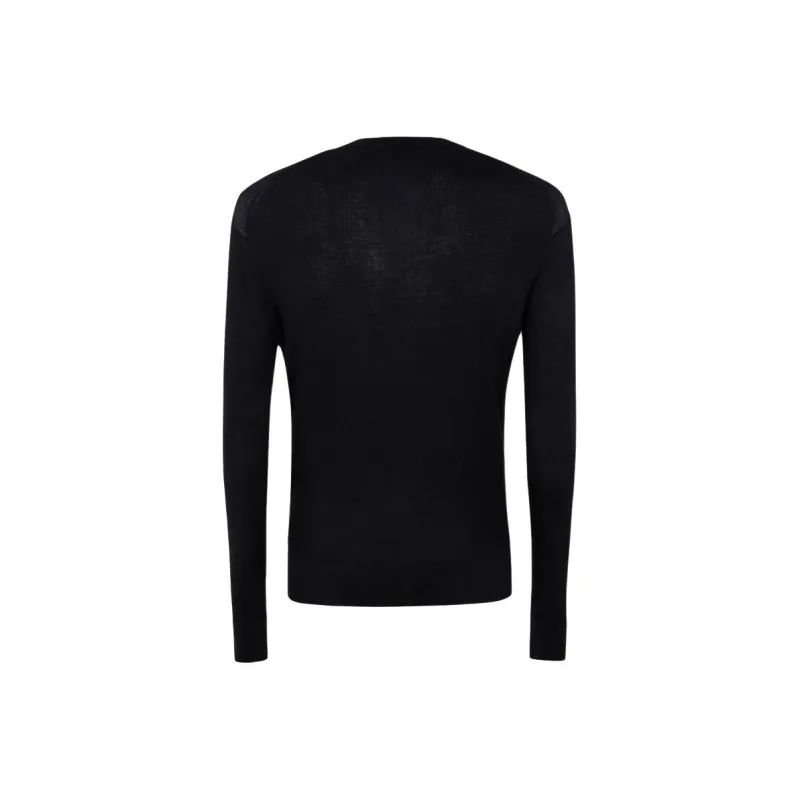 TOM FORD Henley Ribbed Shirt-1