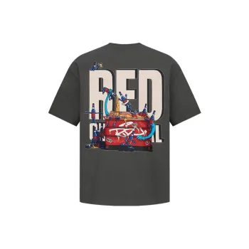 REDCHARCOAL T Shirts Unisex Gray