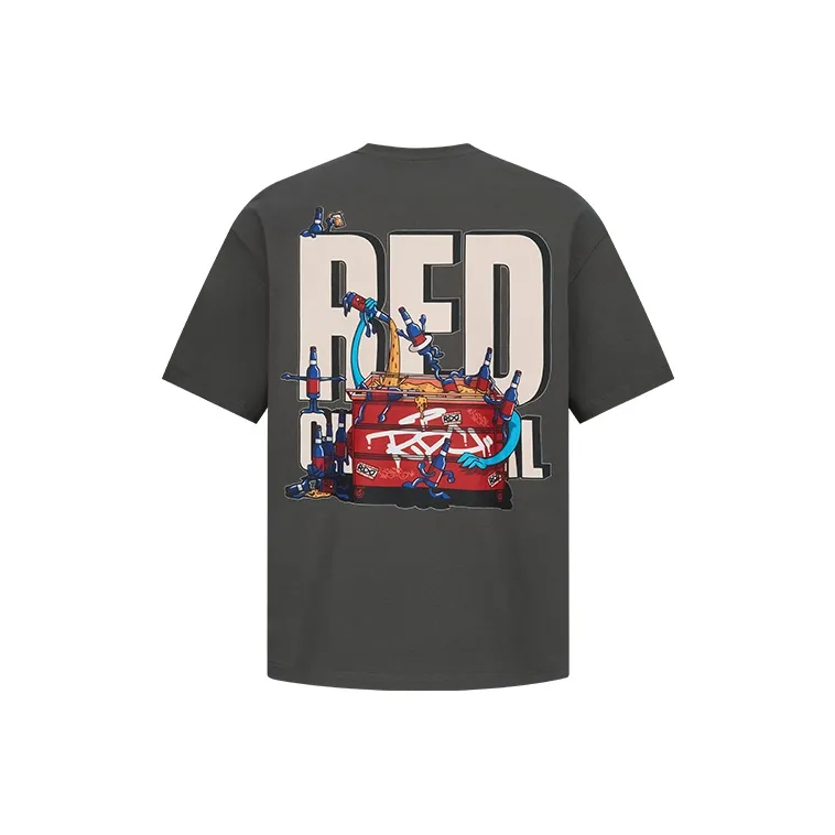 REDCHARCOAL T Shirts Unisex Gray-0