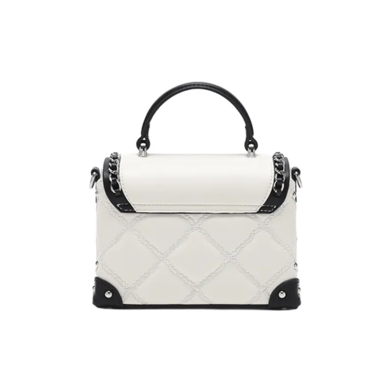 SEPTWOLVES PU Shoulder Bag, Crossbody Bag, Handbag Regular Women's Ecru-4