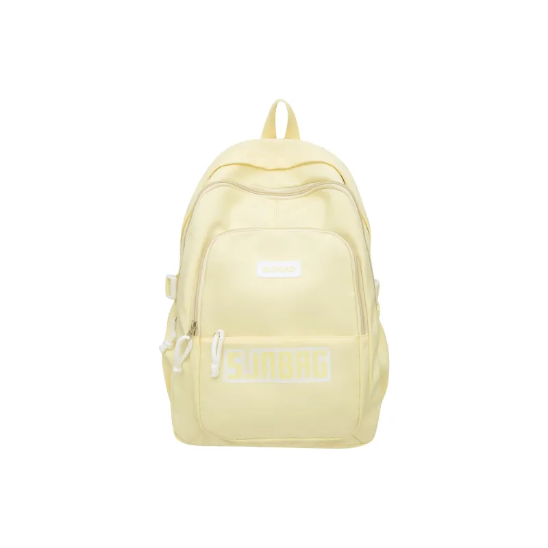 OURFUN Oxford Backpack Unisex White/Black/Purple/Yellow/Green-6