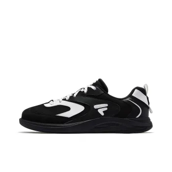 FILA FUSION BUZZARD FLAT Slate Shoes Low Top Skateboard Shoes Men's Black White