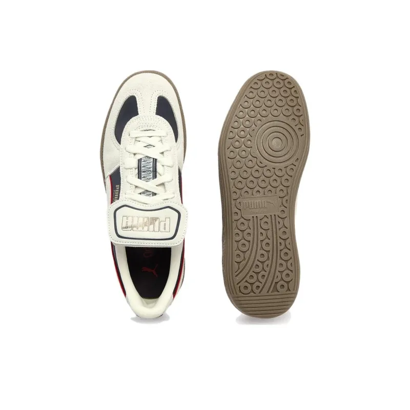 PUMA Palermo PREMIUM Abrasion Resistant Low Top Skateboard Shoes Unisex Blue White-4