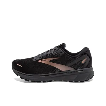 Brooks Ghost 14 Abrasion Resistant Low Top Casual Running Shoes Women's Black
