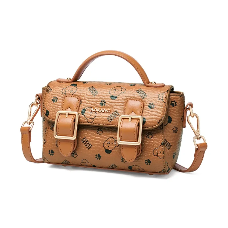 AOKANG PVC Messenger Bag, Handbag, Shoulder Bag, Crossbody Bag Trumpets Women's Multicolor-10