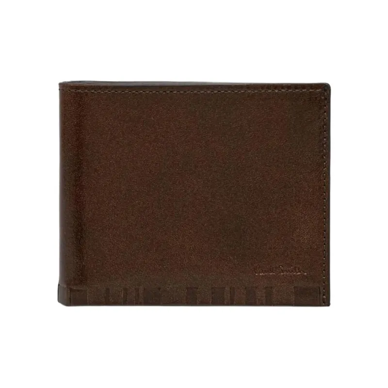 Paul Smith Cow Leather Wallet Men's Brown-0