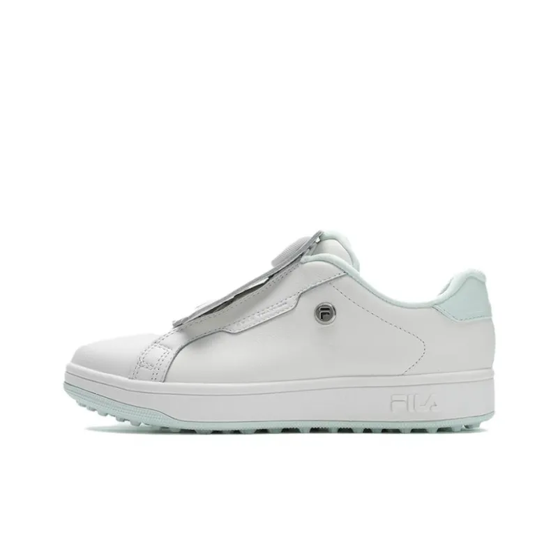FILA GF 1911 Trainer Abrasion Resistant Low Top Golf Shoes Women's Bright White-0