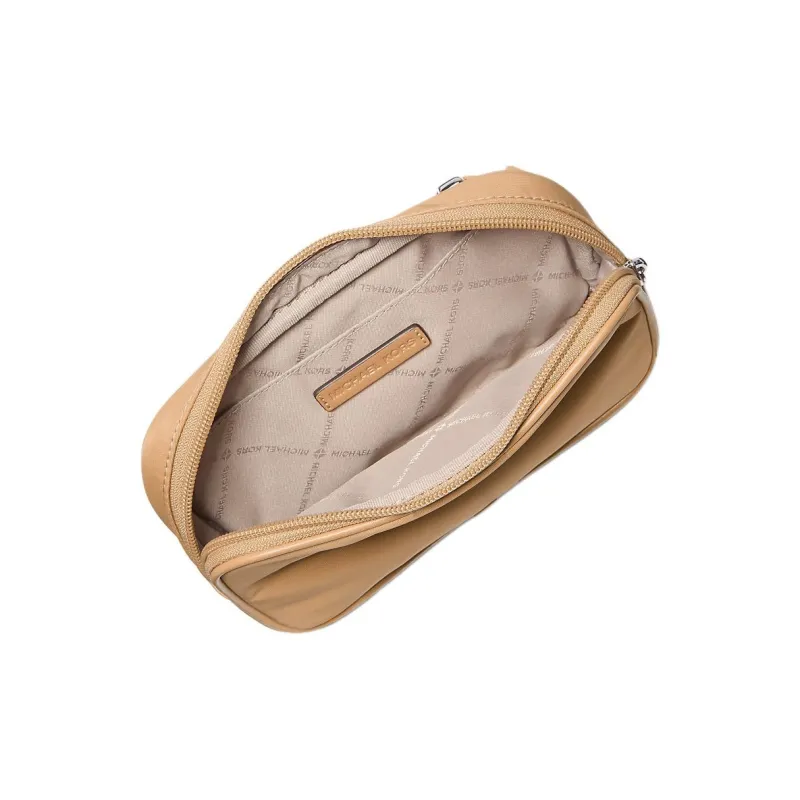 MICHAEL KORS Nylon Crossbody Fanny Pack Trumpets Women's Brown-1