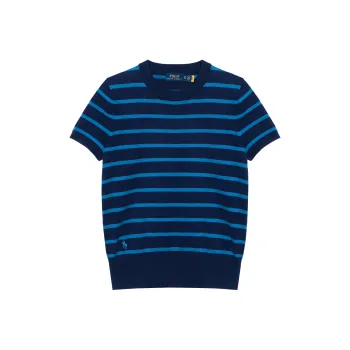 Polo Ralph Lauren T Shirt Women's Blue Black