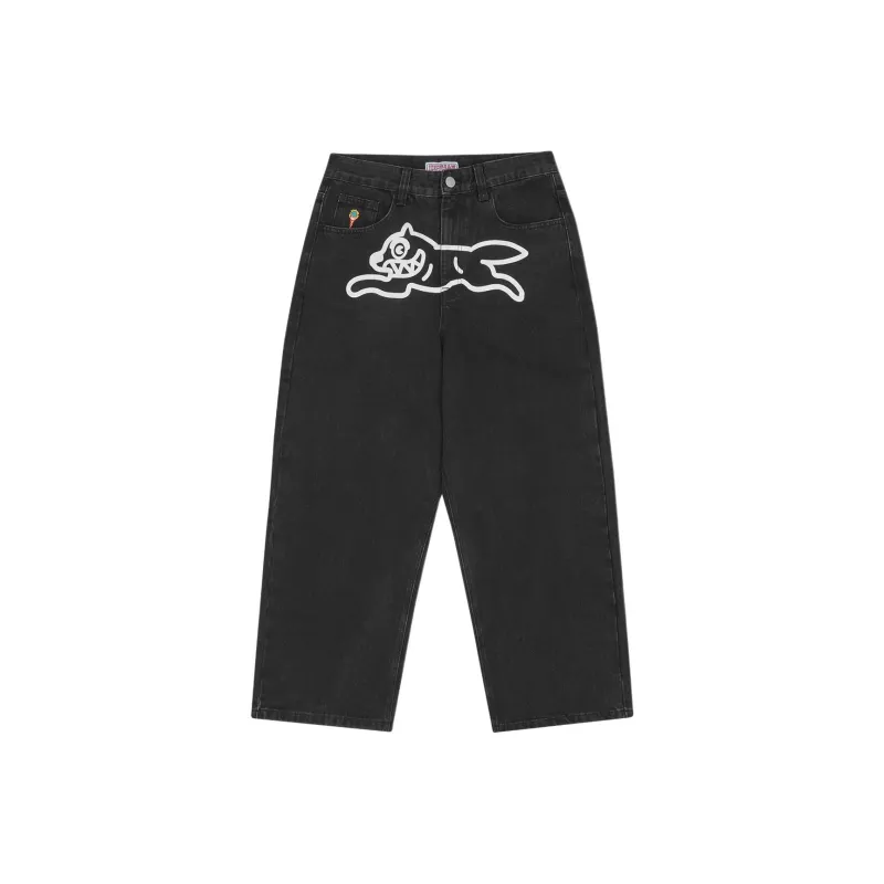 Ice Cream Jeans Unisex Black-0