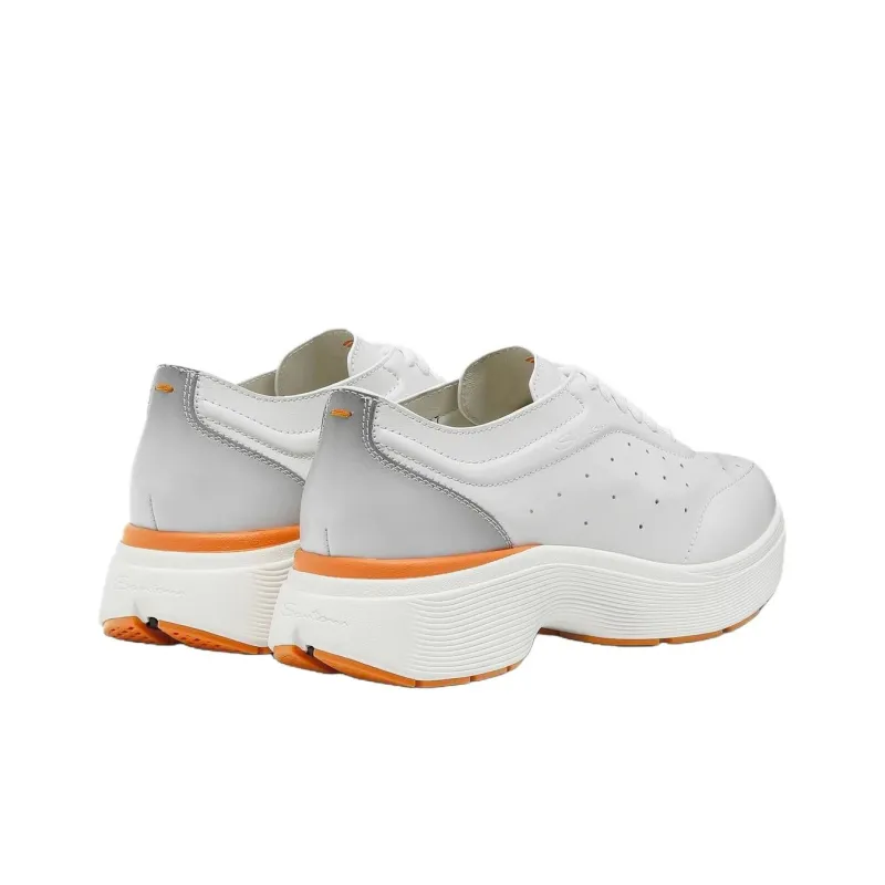 Santoni Bounce Low Top Casual Shoes Women's White-3