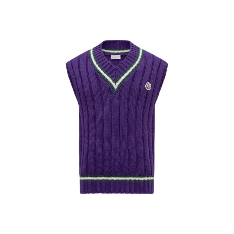 Moncler FW25 Tank Top Men's Purple-0