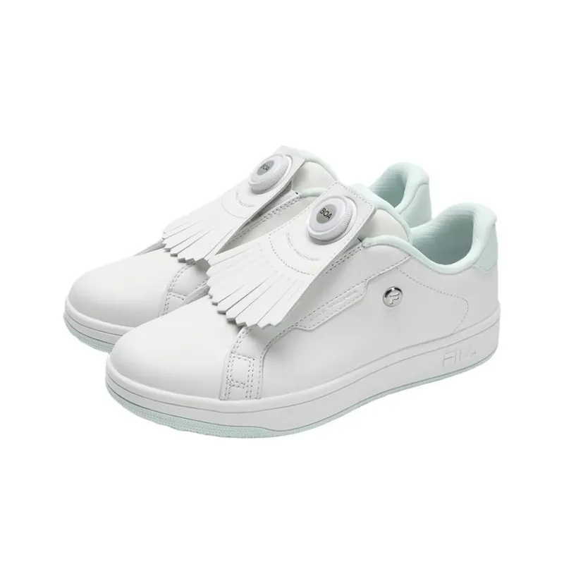FILA GF 1911 Trainer Abrasion Resistant Low Top Golf Shoes Women's Bright White-1