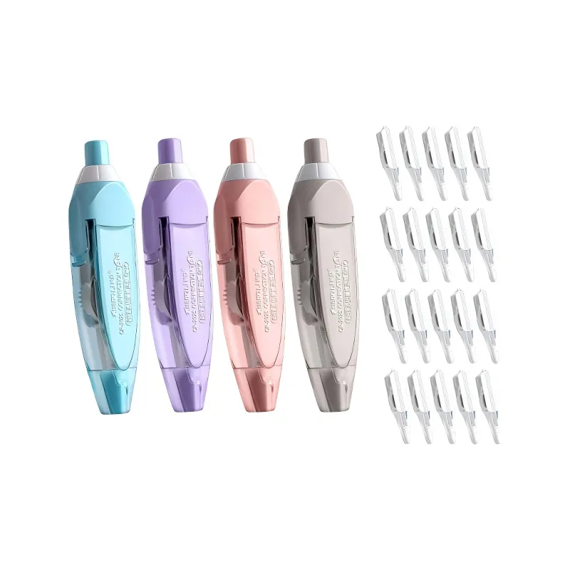 REBECCA LIM'S Push Activated Refillable Smooth For Students Correction Fluid/Correction Tape/Correction Patch-1