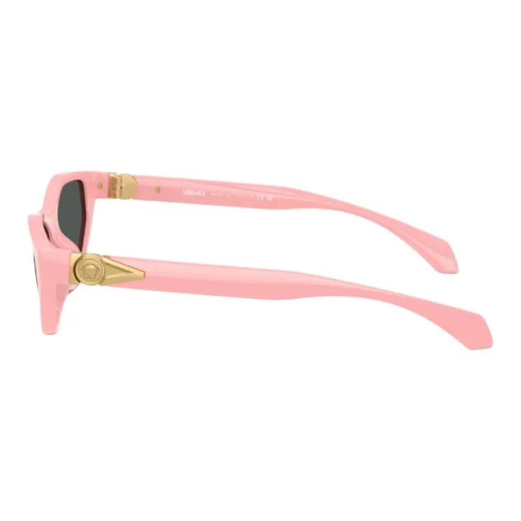 VERSACE Metal Cat Eye Sunglasses Unisex Pink-2