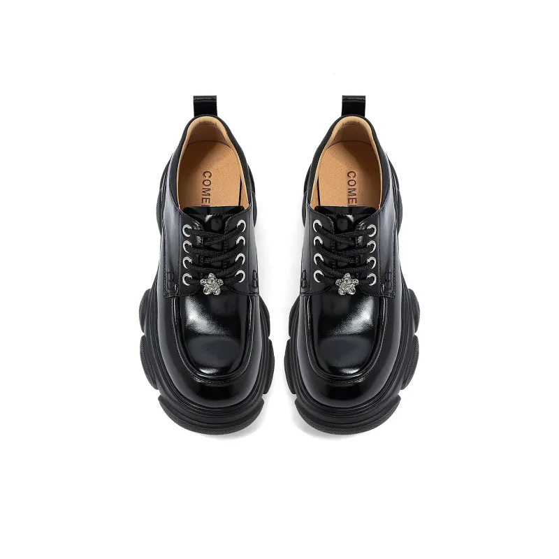 COMELY Loafers Women's Black/Ecru-11