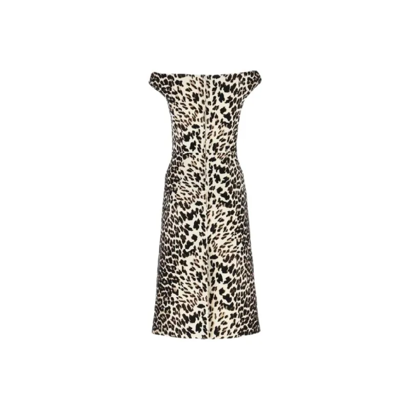 PRADA FW20 Sleeveless Dress Women's Yellow-1