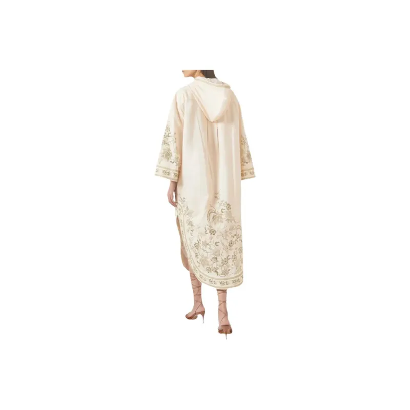 Zimmermann SS25 Long Sleeved Dress Women's Beige-1
