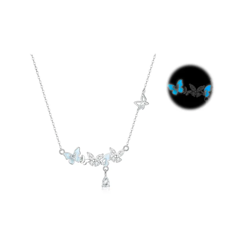 Barbie S925 Silver Necklaces Women's-0