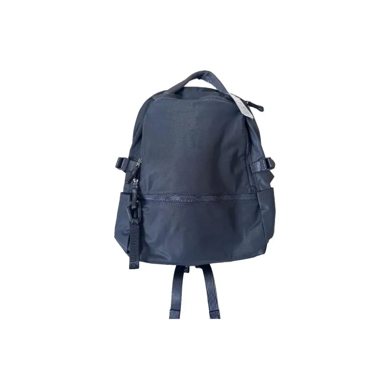 Lululemon Nylon With Recycled Polyester Backpack Regular Unisex Pure Marine Blue-1
