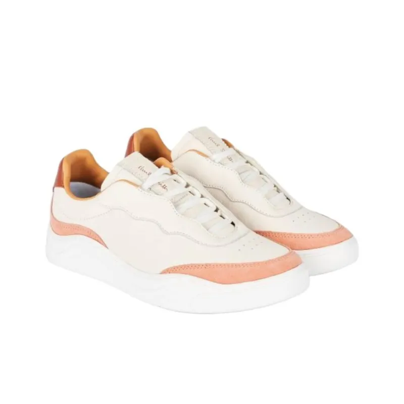 Paul Smith Vivian Low Top Skateboard Shoes Women's White-2