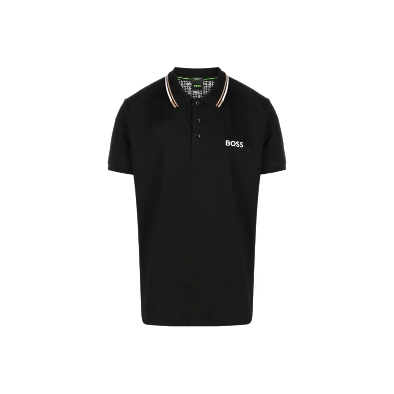 Boss Logo embroidered Polo Shirt-0
