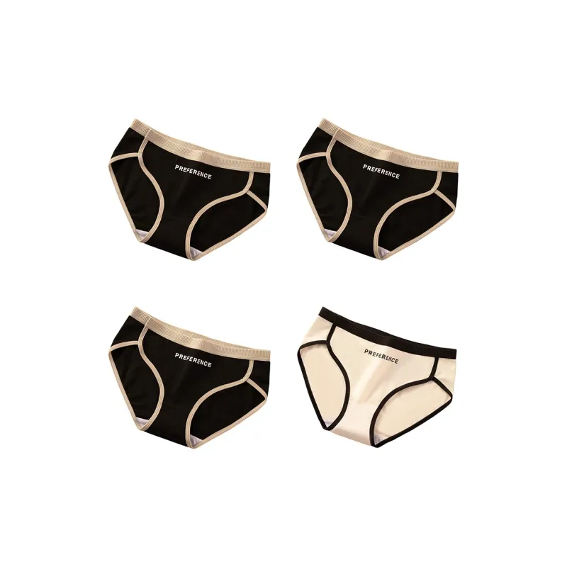 Flowers In Water Underpants Women's 4 Pack-63
