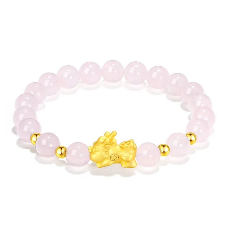 PUTUOSHANWENCHUANG Tiger's Eye Stone Jade Bracelets Unisex-3