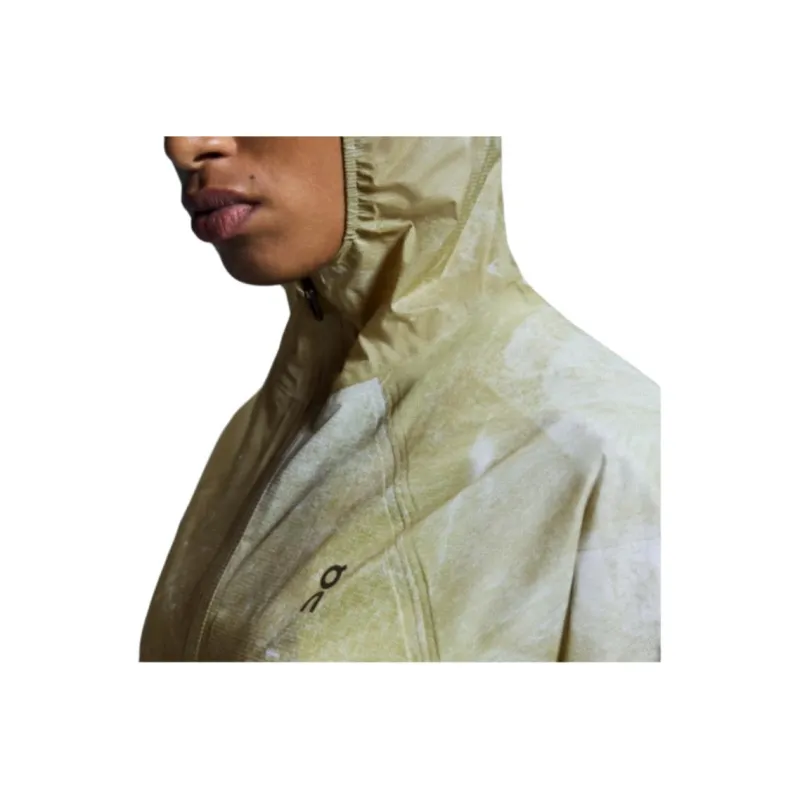 On Ultra Jacket Women's White/Sour Pea Green-0