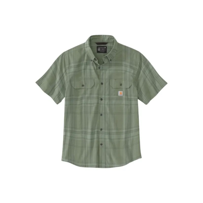 Carhartt SS25 Loose Fit Midweight Short Sleeve Plaid Shirt Men's-0