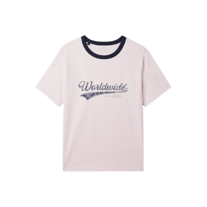 GUESS T Shirts Women's Light Pink-0