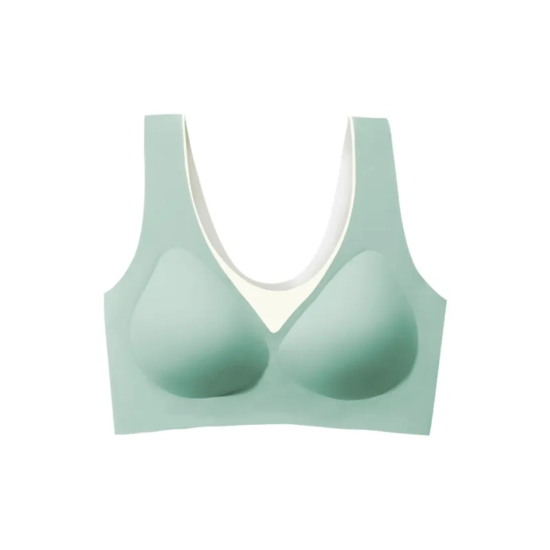Red beans at home Women's Bras-6