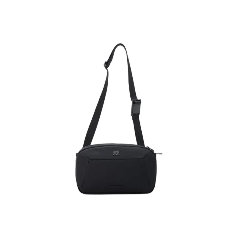 KOLON SPORT Fabric Crossbody Bags Unisex Black-0