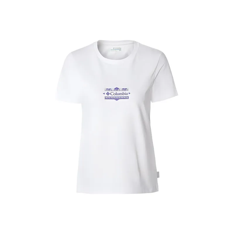 Columbia T Shirts Women's White-1