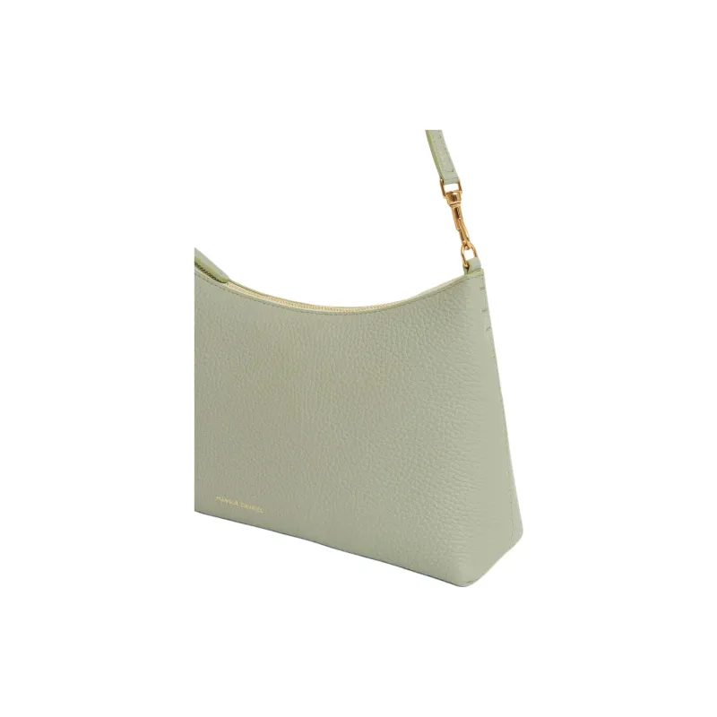 MANSUR GAVRIEL Leather Crossbody Bag, Shoulder Bag Women's Sage Green-4